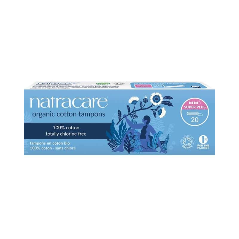 Natracare -- EOL Tampon super plus sans applicateur x20