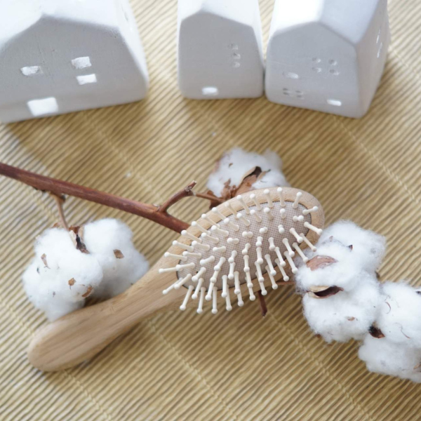 Brosse à cheveux small (enfant) en bambou - 3