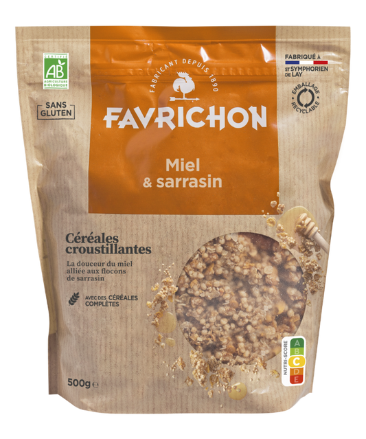 Céréales croustillantes miel & sarrasin - 1