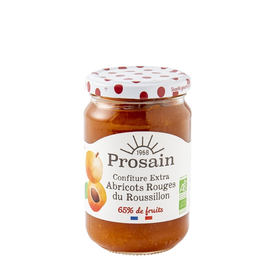 Confiture extra d'abricots du roussillon 65 % de fruits - 1