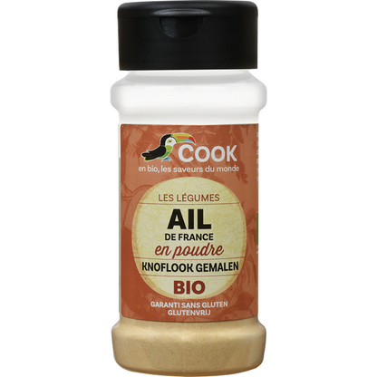 Cook épices -- EOL Ail bio en poudre (origine France) - 45 g