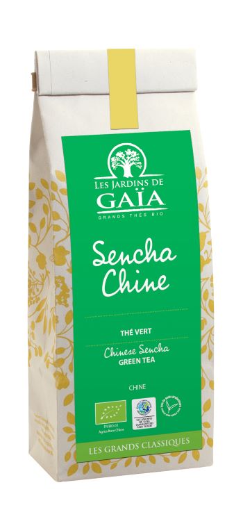 Jardins De Gaïa -- EOL Thé vert bio sencha (chine) - 100 g
